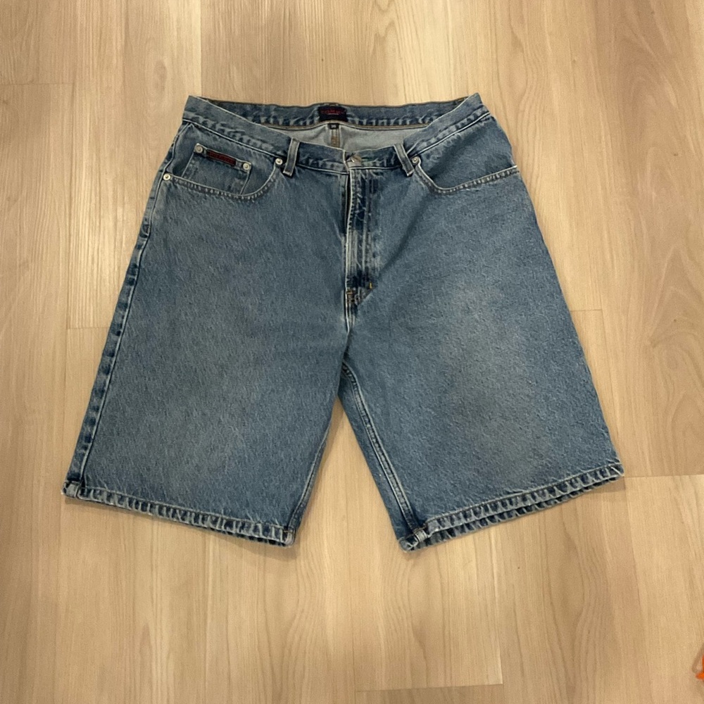 Tommy Hilfiger Men's Light Blue Jean Shorts